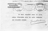 lettre envoyÃ©e du frontstalag 122